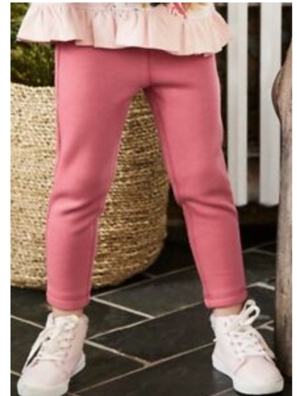 Matilda Jane • Idle Day Pink Sweatpants Legging - 6